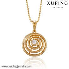 32554 xuping venta caliente joyería al por mayor elegante joyería de mujer sintético CZ solitario colgante